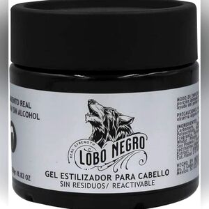 Lobo Negro Hair Gel – Long-Lasting Hold and Style, 8.82 Oz